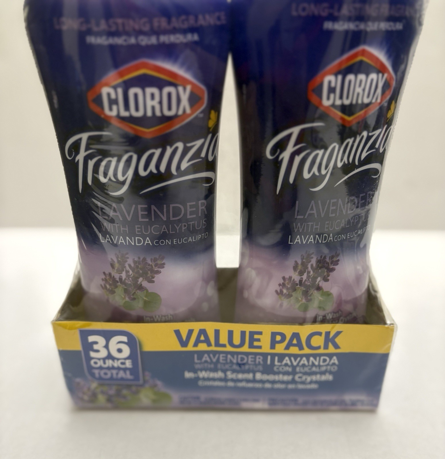 Clorox Fraganzia In Wash Scent Booster Crystals Lavender w/ Eucalyptus 2 Pack