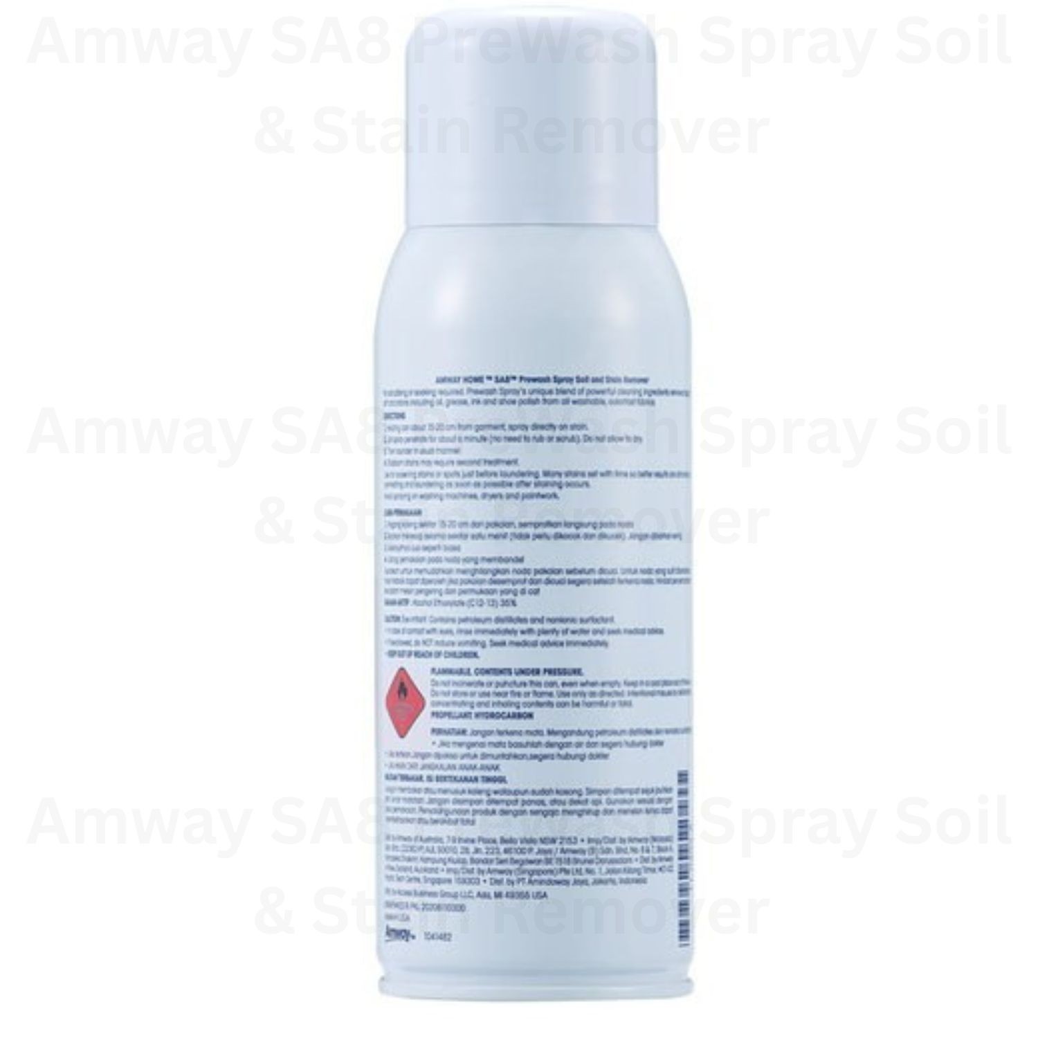 Amway SA8 PreWash Spray Soil & Stain Remover (350g) – FREE SHIPPING US Delivery