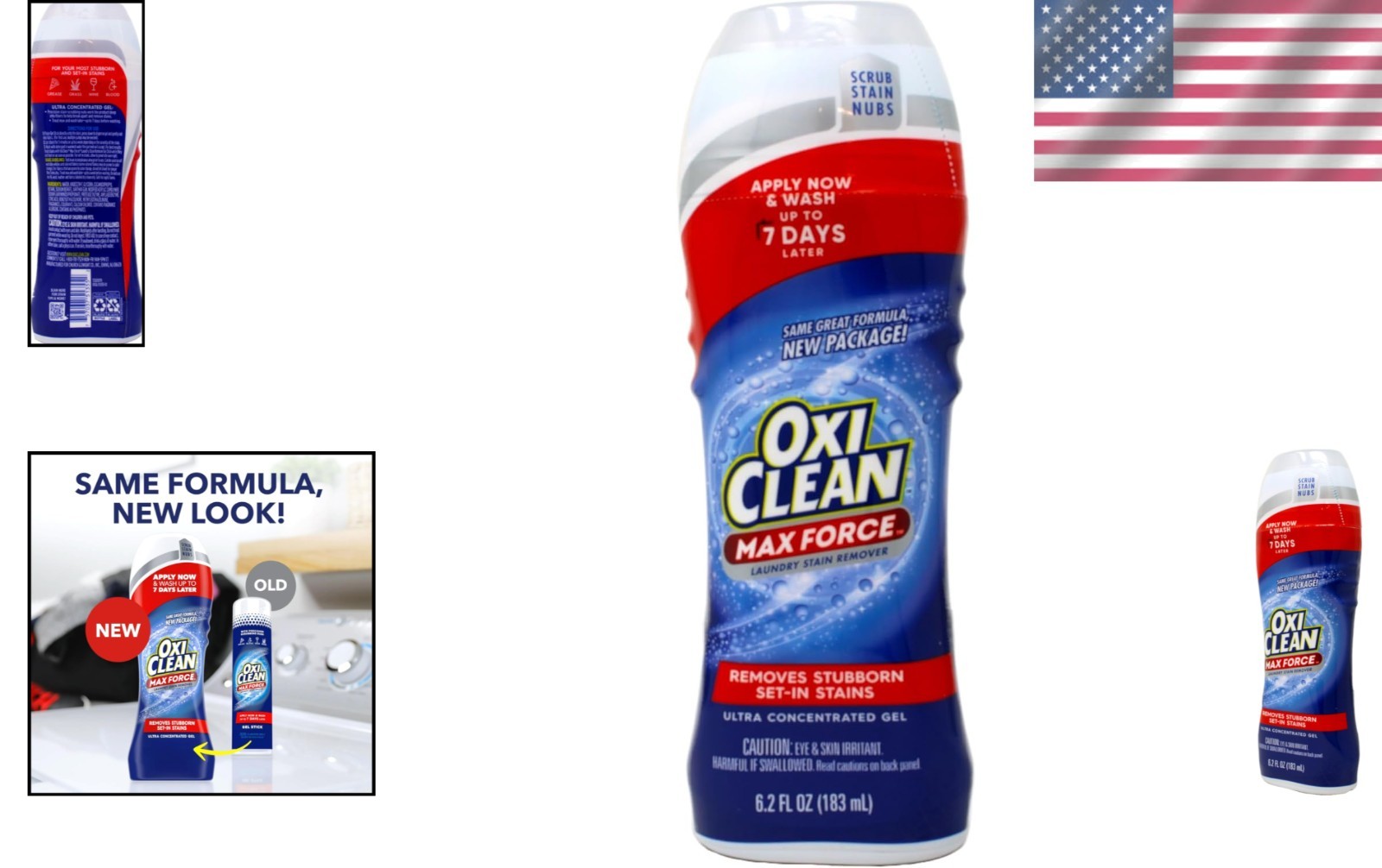 Ultra Concentrated 6.2oz MaxForce Gel Stick for Tough Stains – Unscented