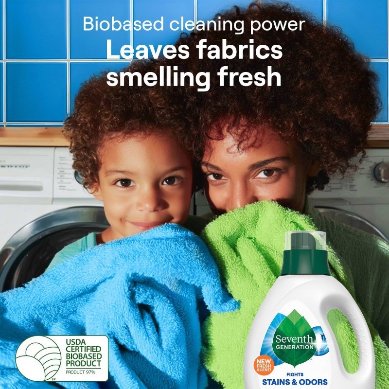 Laundry Detergent 60L – Fresh – 90oz: Phos-Free, No Animal By-Product