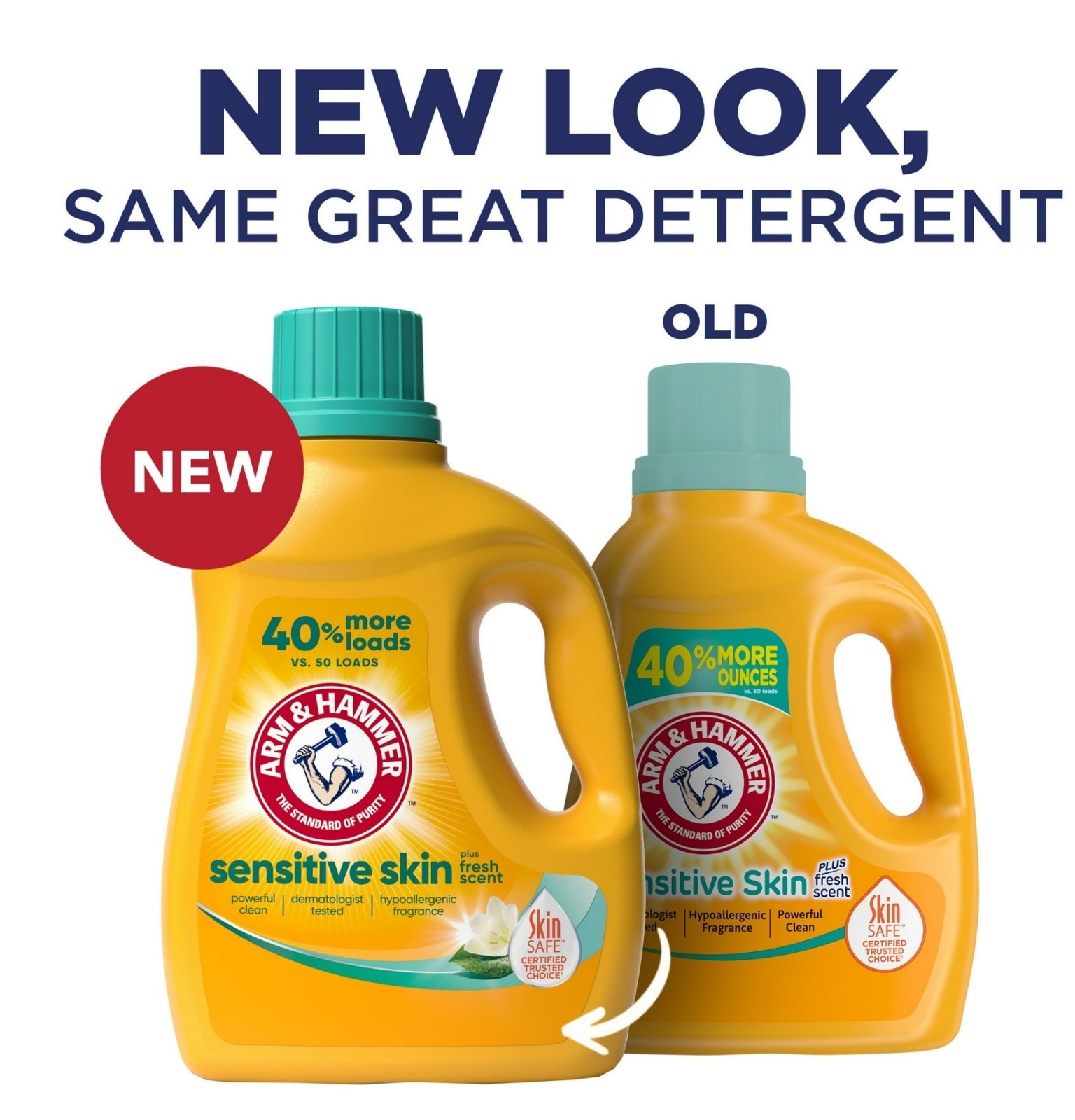 ARM & HAMMER Fresh Scent Liquid Laundry Detergent Sensitive Skin 105oz 105Loads