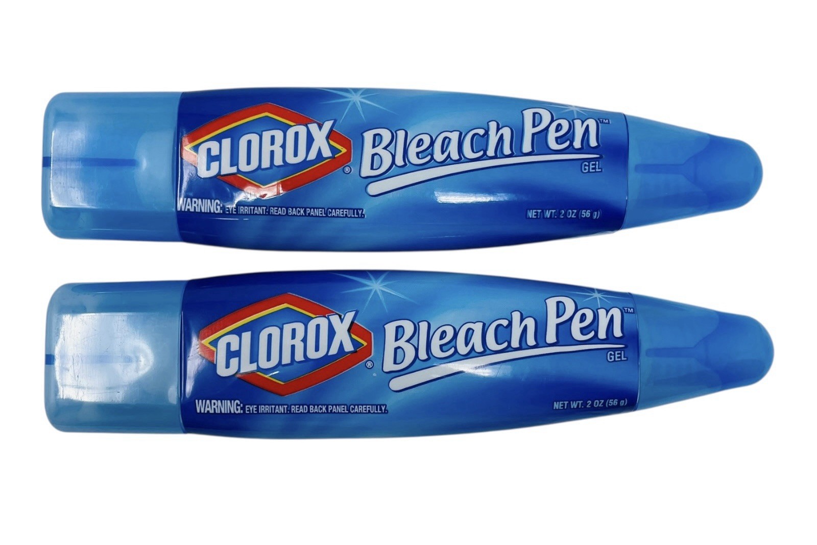 Clorox Gel Bleach Pen Dual Tipped 2 oz Discontinued Lot of 2