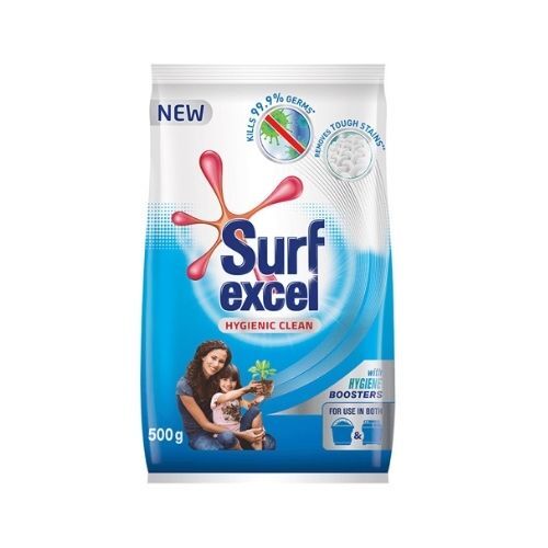 Surf Excel with Comfort Laundry Washing Powder 500g, 1Kg