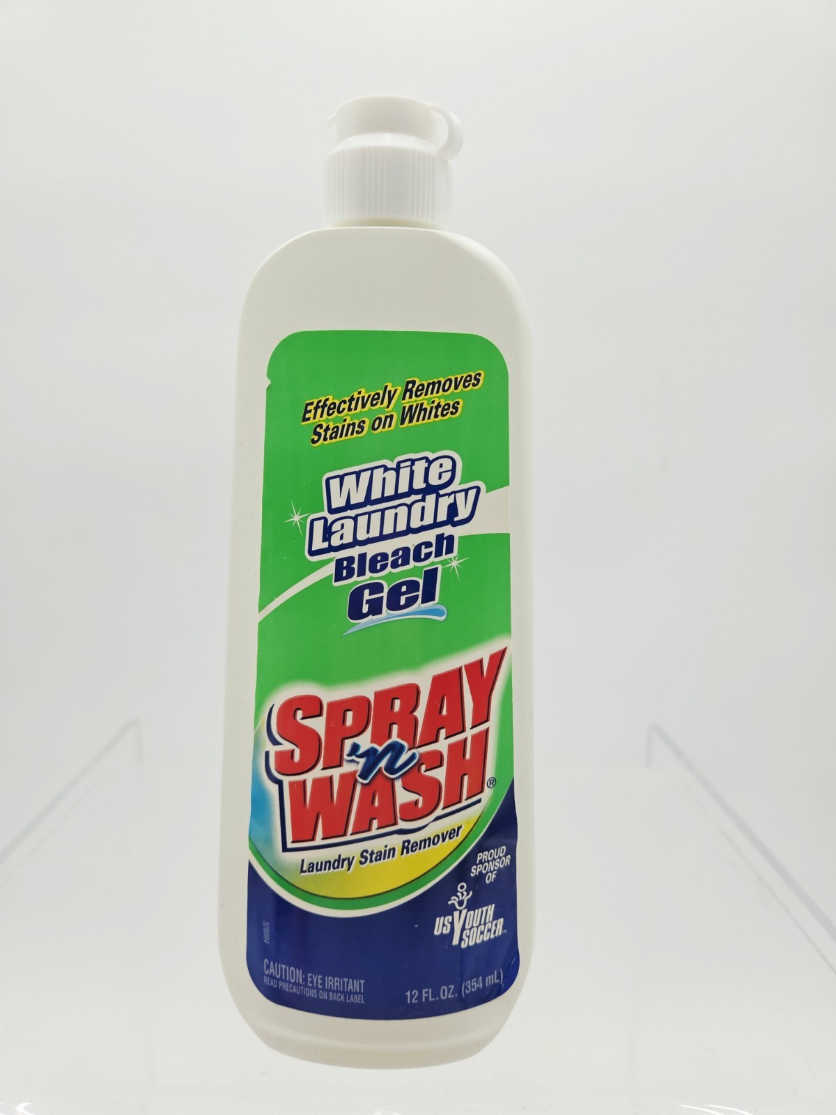Vintage Spray n Wash Laundry Stain Remover Bleach Gel 12oz 2002 60% Full