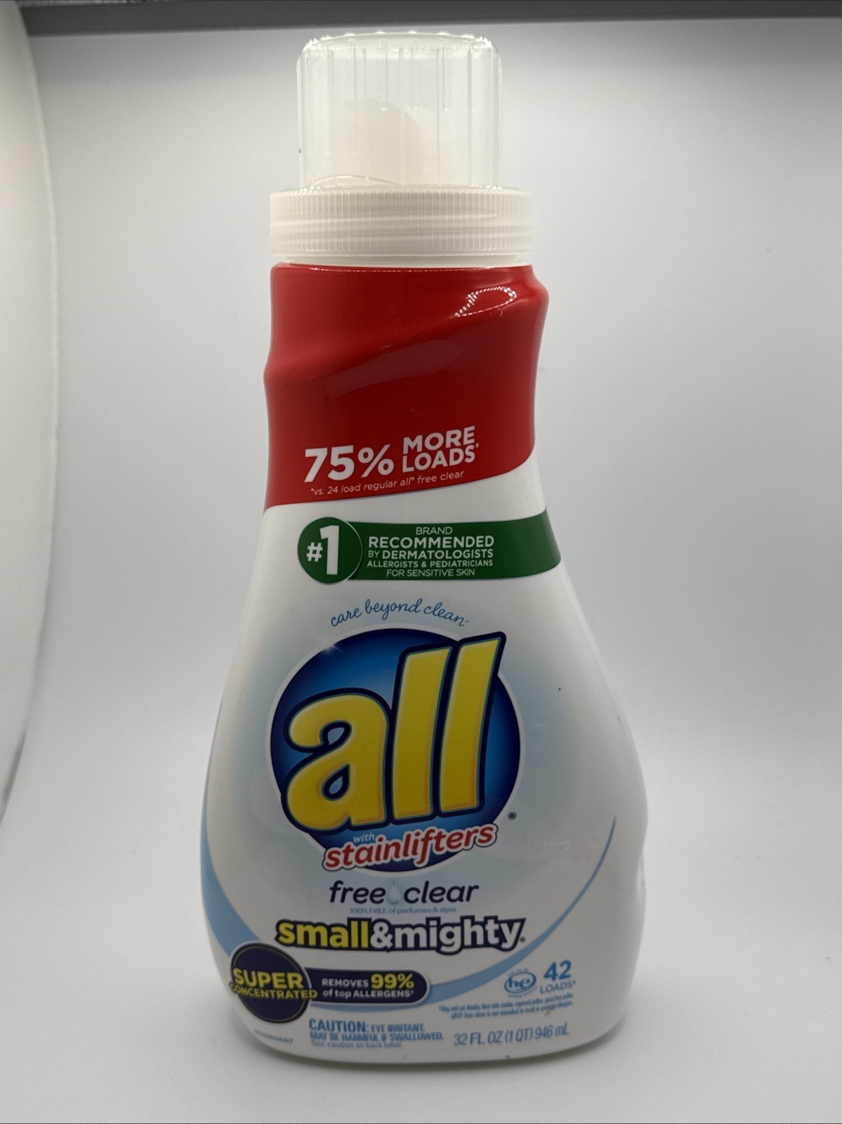 All Stainlifters Small & Mighty Super Concentrated Laundry Detergent HE 32 oz