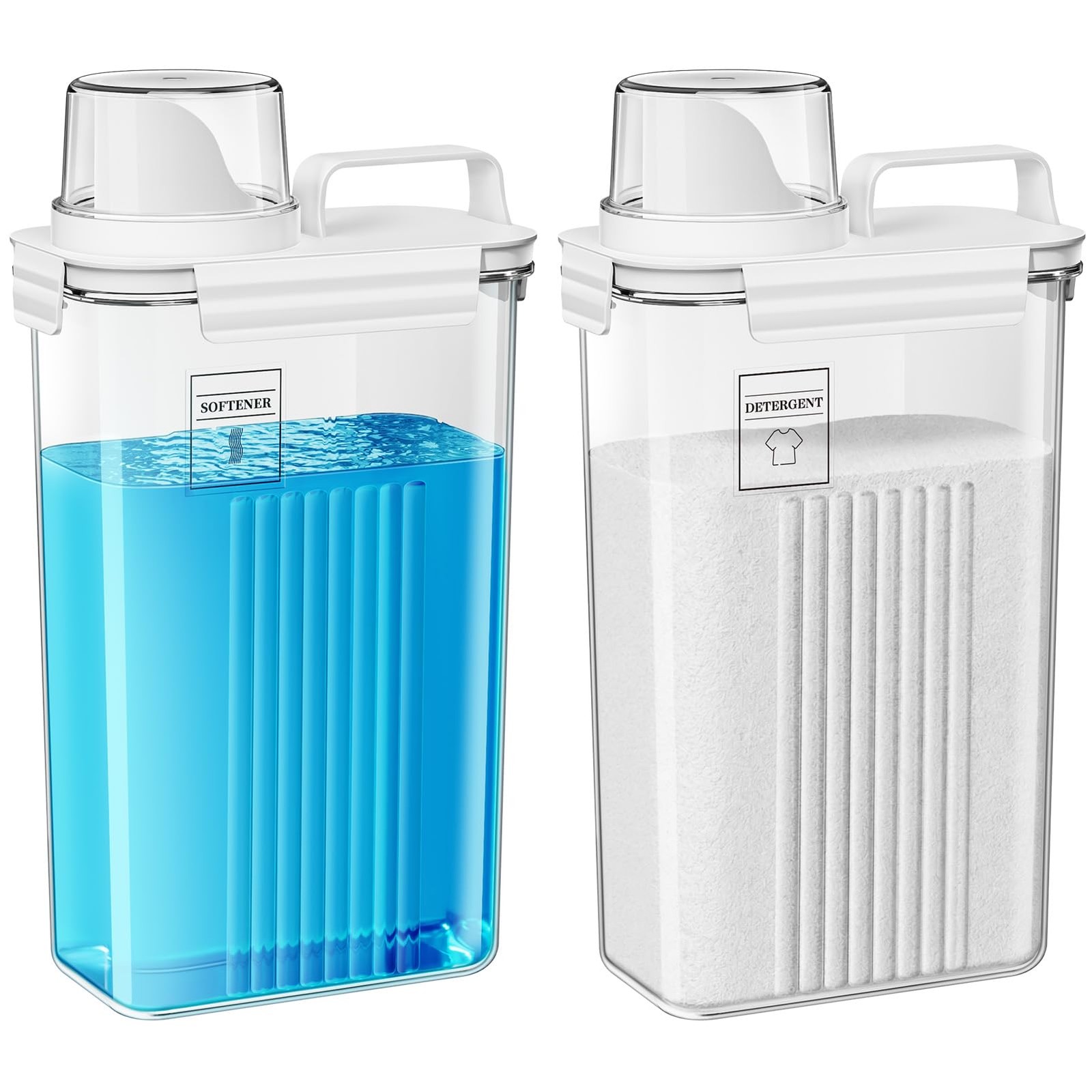 Laundry Detergent Dispenser for Room,94oz Fabric Softener 2p