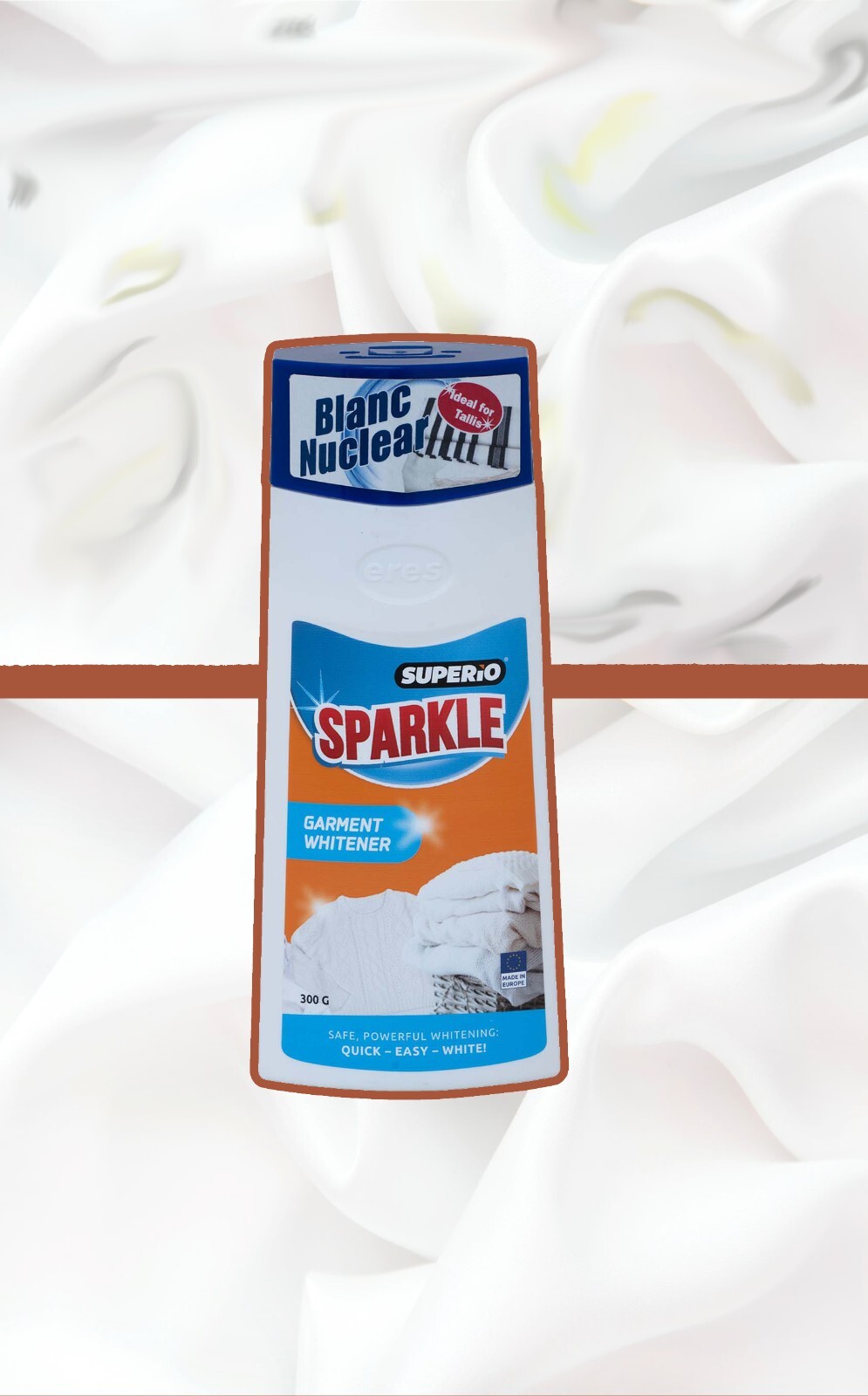 Superio Garment Whitener Wool Cleaner for most fabrics 10.5 Oz, – European Made