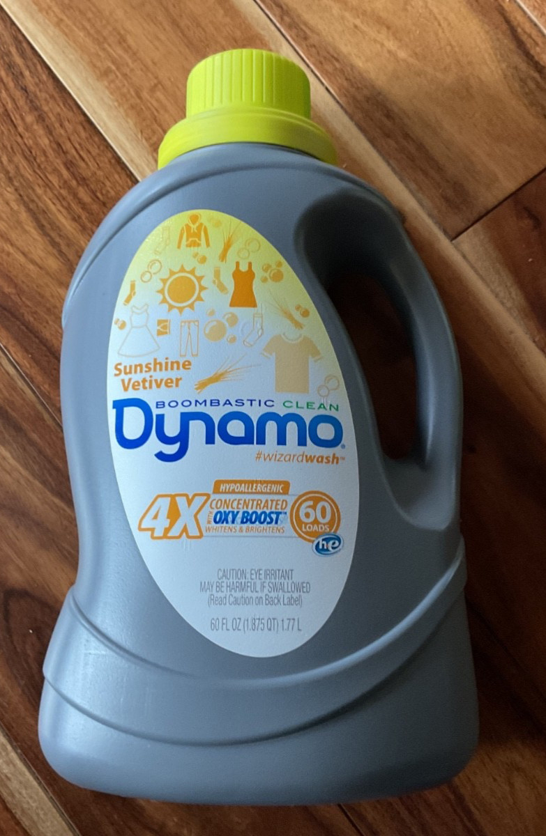 Dynamo Laundry Detergent-Sunshine Vetiver-HE Oxy Boost 60 Loads-**DISCONTINUED**