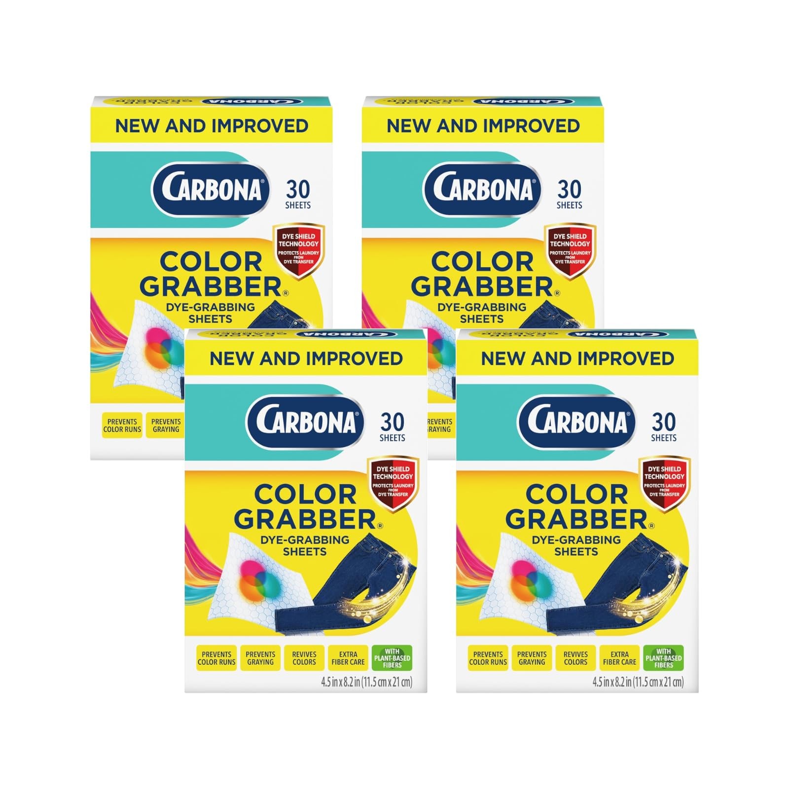 Color & Dirt Grabber Reusable, 1-Count (Pack of 4)