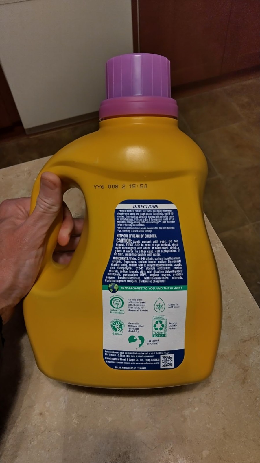Concentrated Plus OxiClean Liquid Detergent, 166.5 Fl Oz – 128 Loads Clean Power