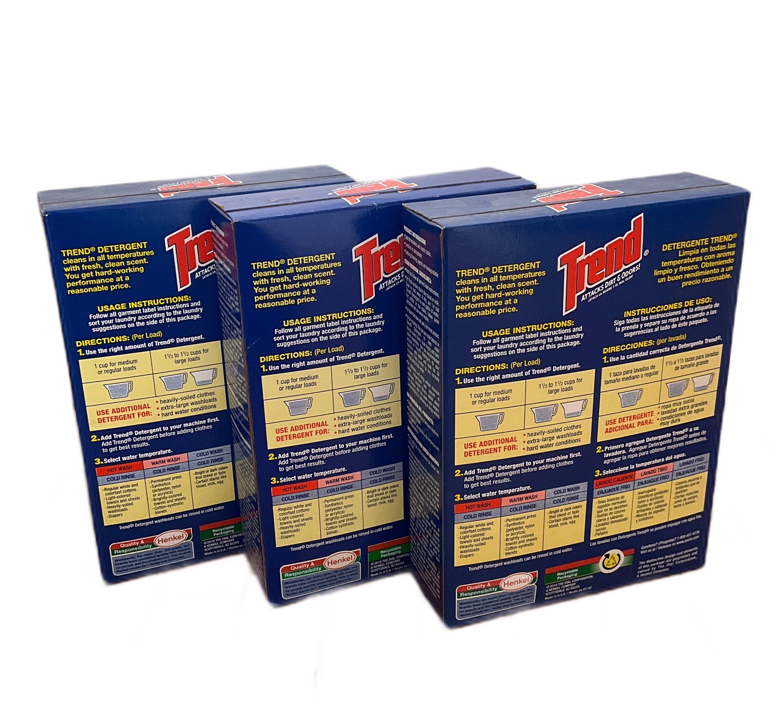 Trend Laundry Detergent All-Purpose Granule Fresh Clean Scent He Machine 10 Load
