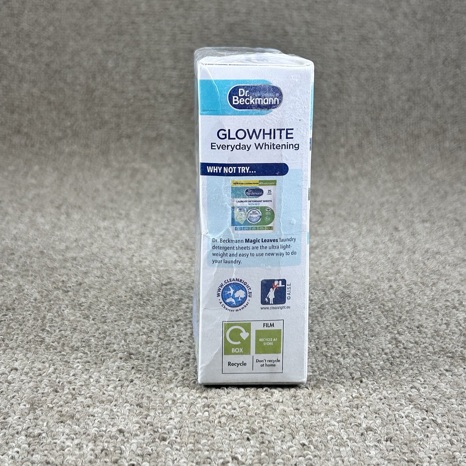 Dr.Beckmann Glowhite 5 x 40g Sachets Pack of 5 Refresh Whites/Stain Remover