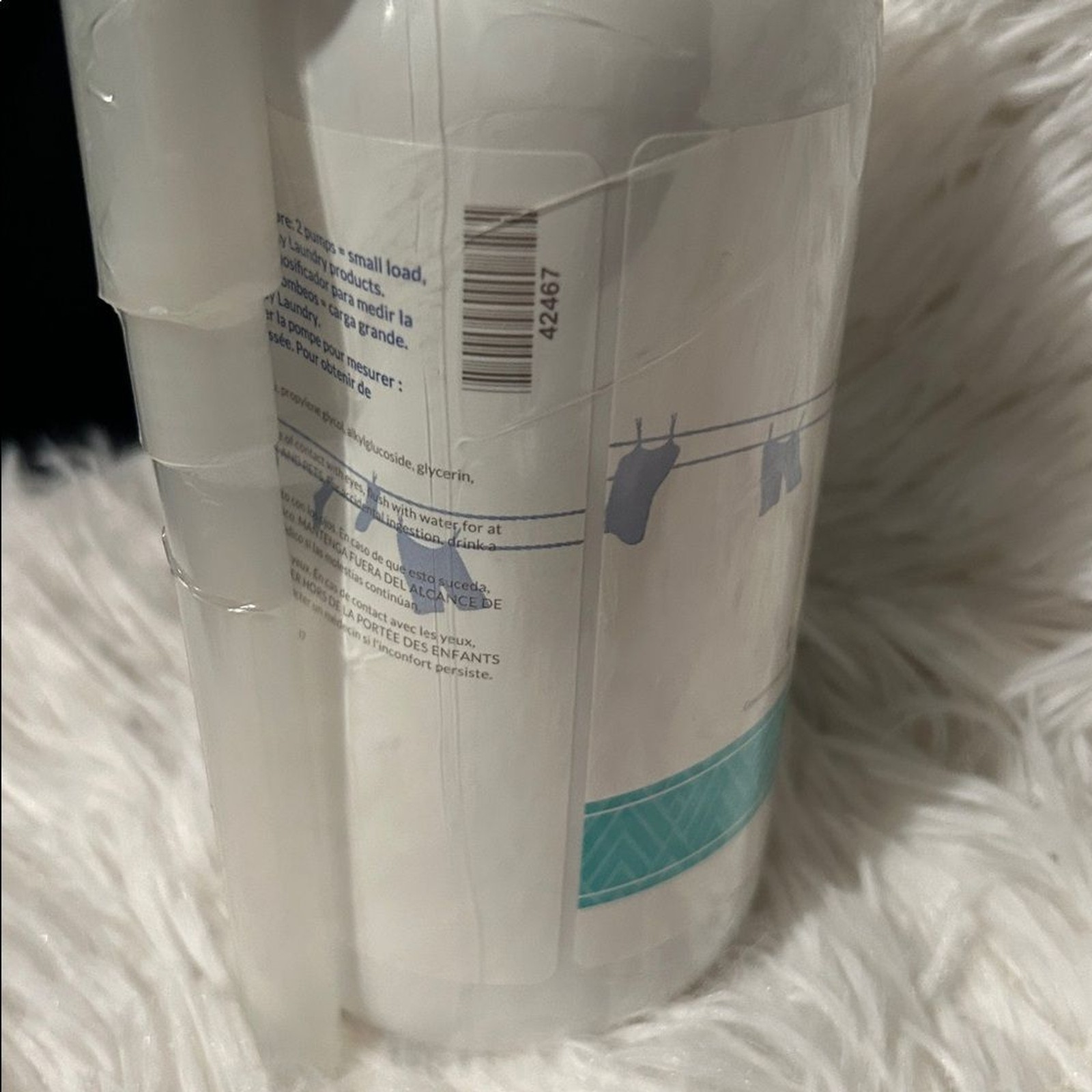 Scentsy White and Blue Laundry Liquid NEW