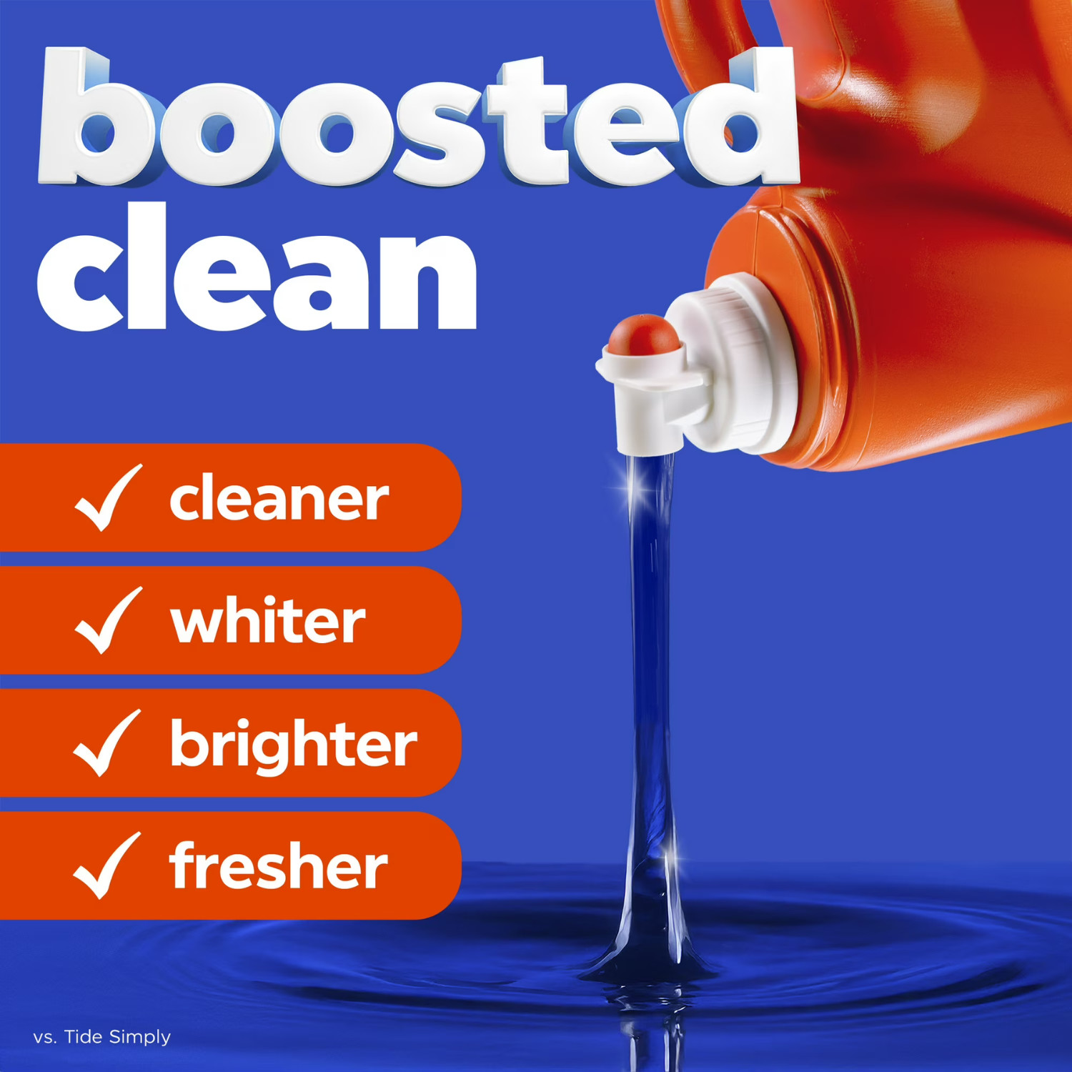 Tide Liquid Laundry Detergent Original Scent 132 fl oz 100 Loads HE USA, 2 PACK