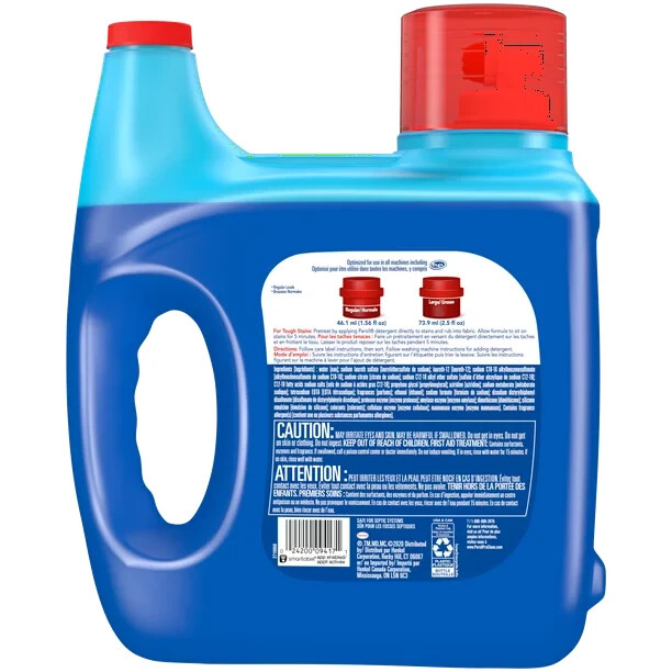 Persil Laundry Detergent Liquid, Intense Fresh, 150 Fluid Ounces, 96 Loads