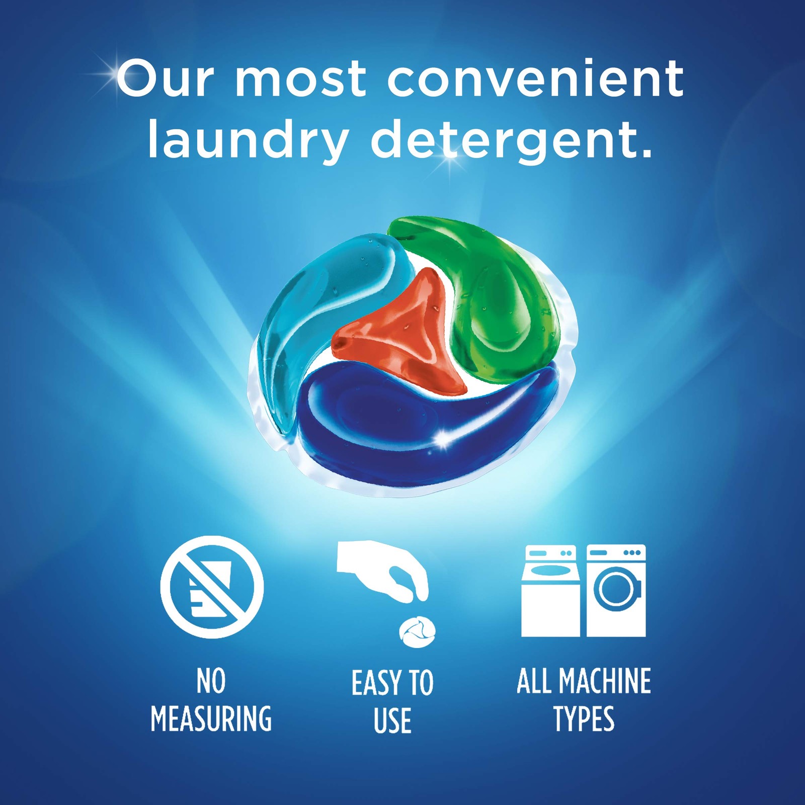 Persil Discs Laundry Detergent Pacs, Stain Fighter, 15 Count