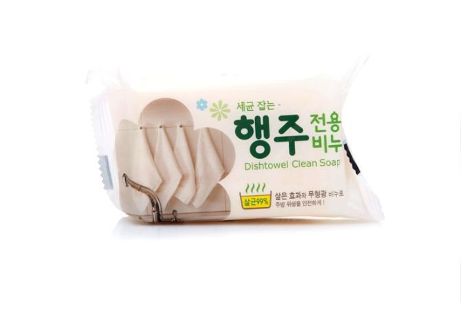 Anti-bacterial Dishcloth Dishtowel Dedicated Laundry Soap Bar 150g 1,3,5ea
