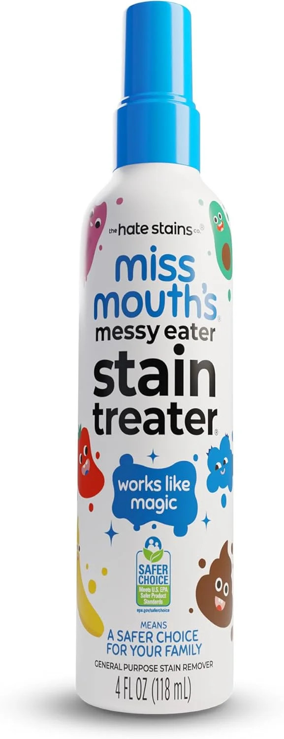 Miss Mouth’s Messy Eater Stain Treater Spray, Laundry Stain Remover, 4 Oz | Newb