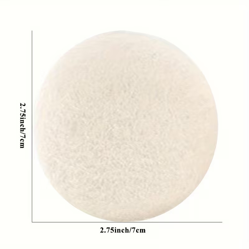 6 XL Wool Dryer Balls Natural Fabric Softener 100% Organic+ reusable bag