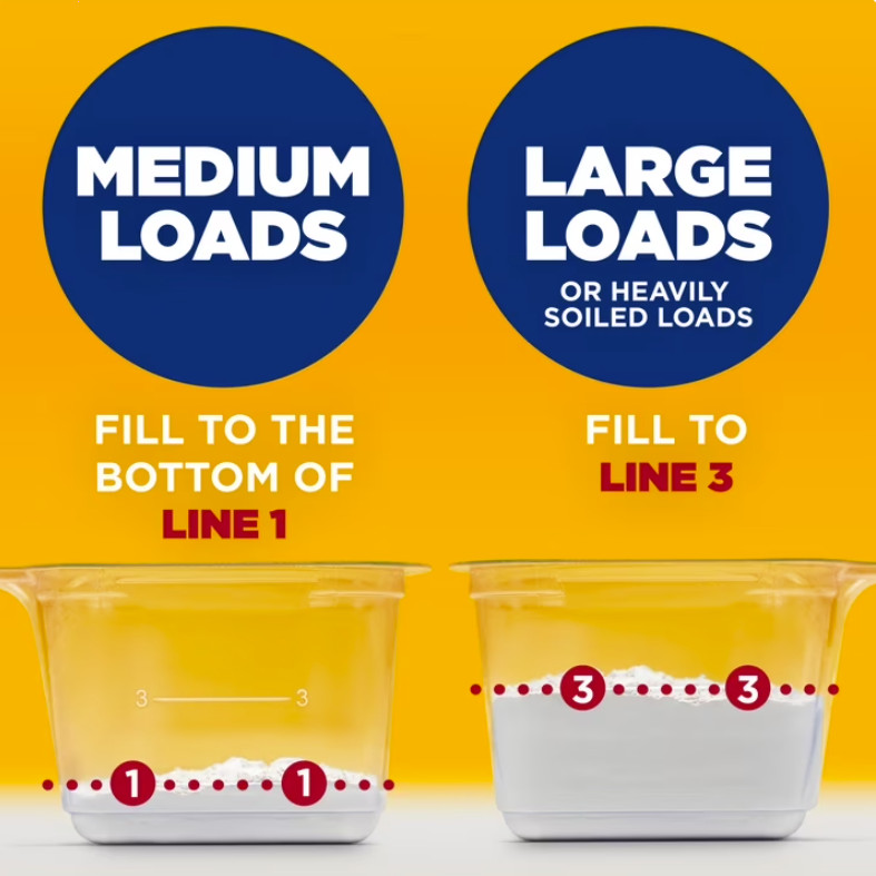 (2 Pack) ARM & HAMMER Powder Laundry Detergent, Alpine Clean, 9.56 lb, 155 Loads