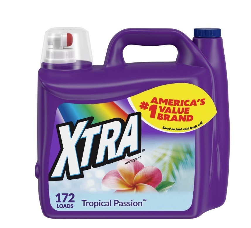 [FASH SALE] Xtra Tropical Passion Liquid Laundry Detergent 206.4 fl oz 3 Pack