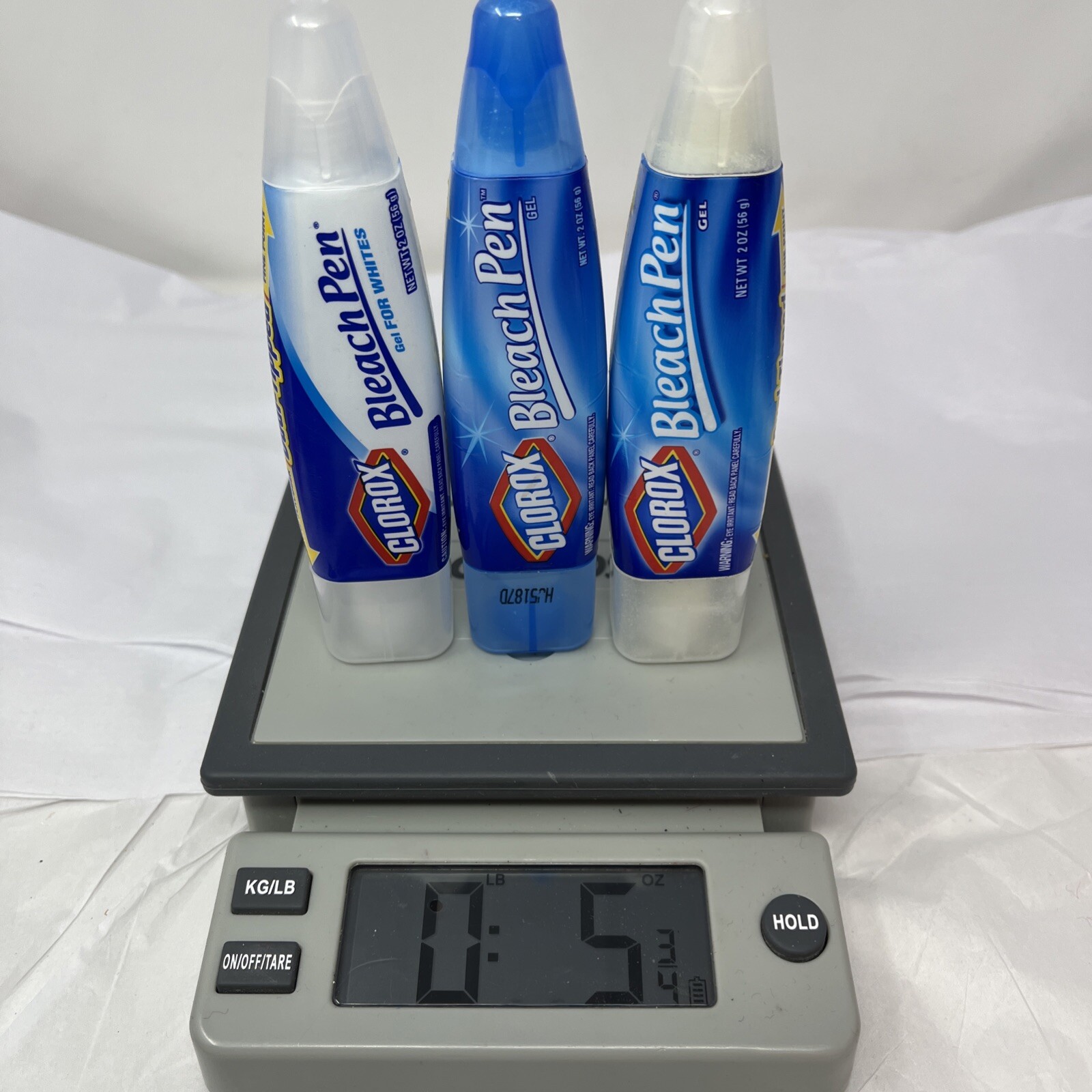 Clorox Bleach Pen Gel Dual Tipped Lot of 3 Used