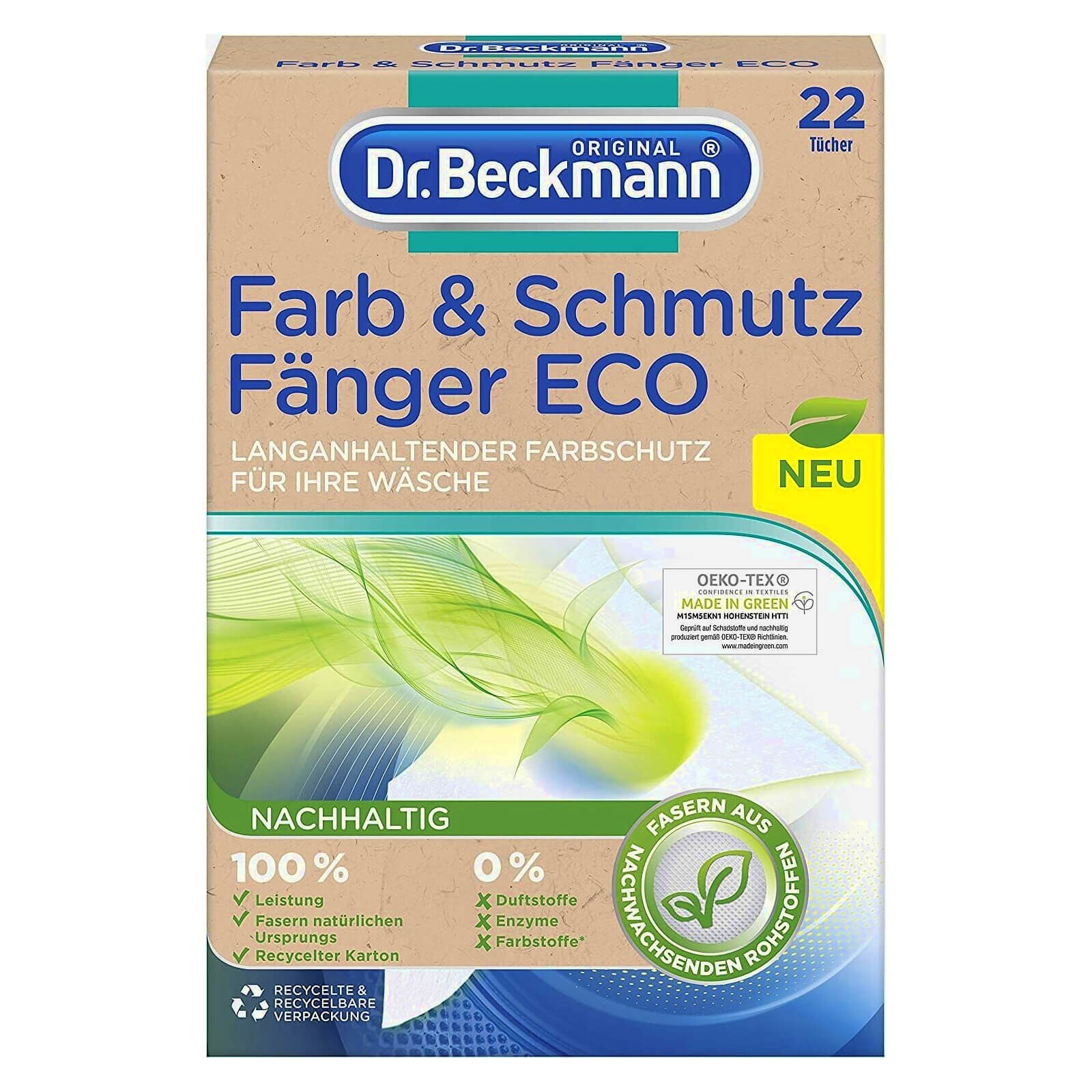Dr.Beckmann Colour & Dirt Catcher Eco 22 Cloths Protects Vor Discolouration 0%