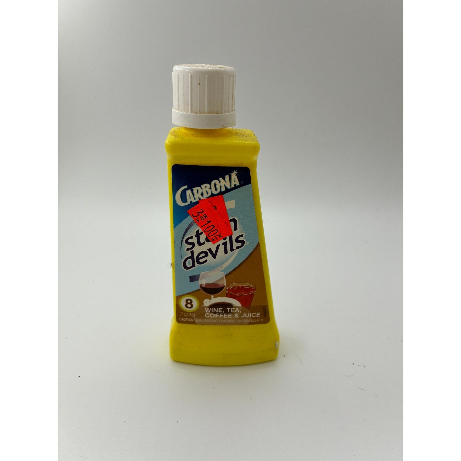 Carbona Stain Devils and K2r Rust Spot Remover Laundry Treatment Lot 15 Bottles