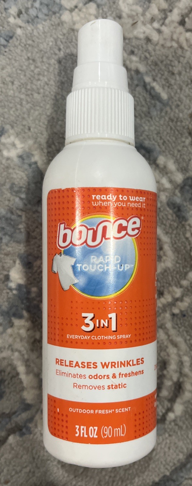 Bounce 3 in 1 Anti Static & Instant Wrinkle Release, Odor 3 Fl Oz – 10 Pack