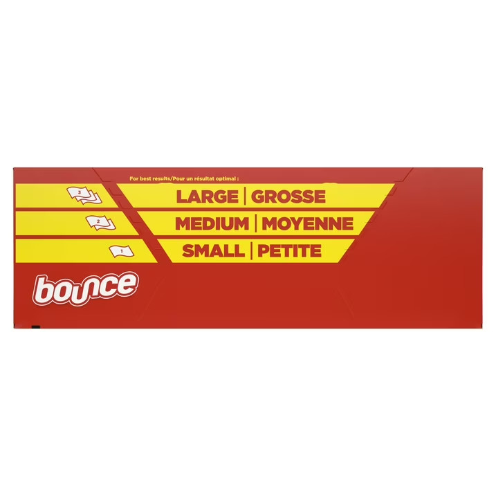 2Pack – Bounce Fabric Softener Dryer Sheets, Outdoor Fresh Scent, 120 Count
