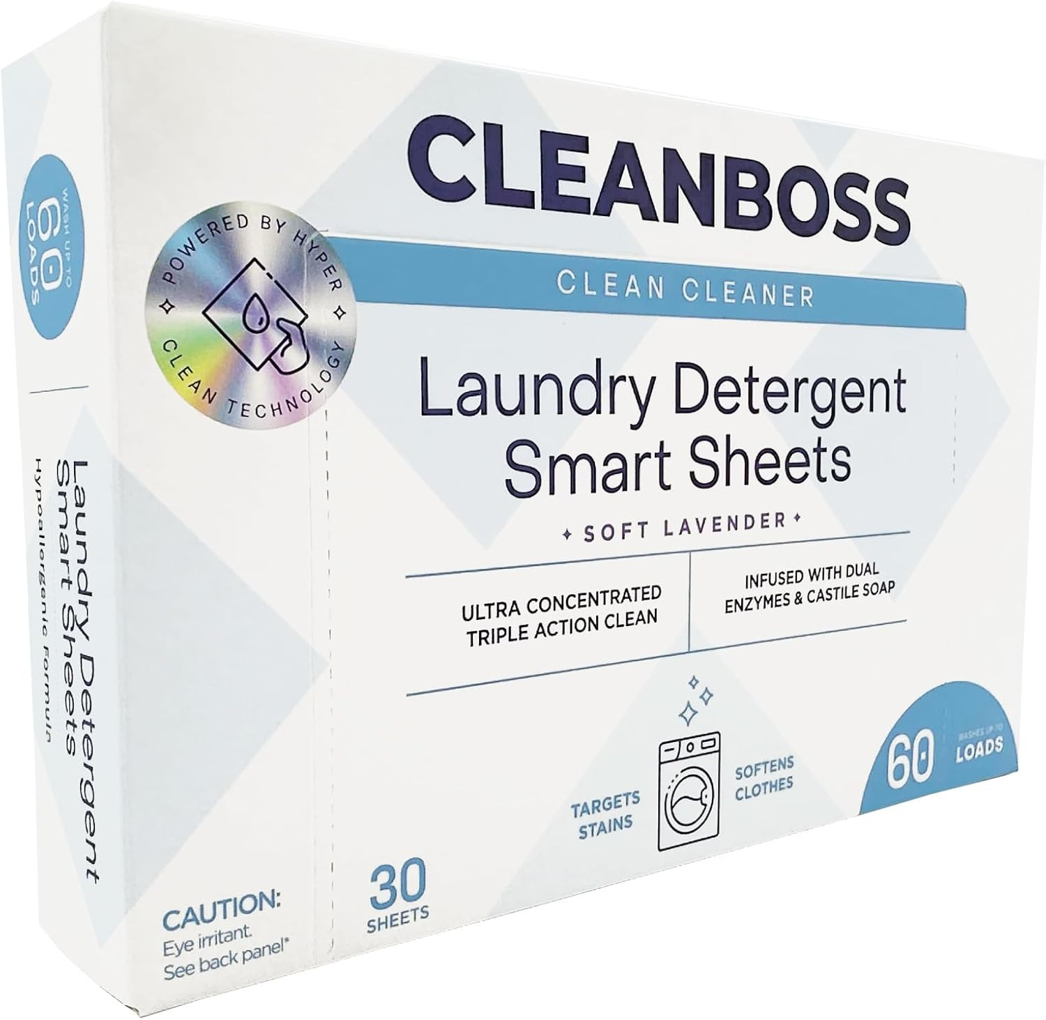 Laundry Detergent Smart Sheets – 30 Sheets