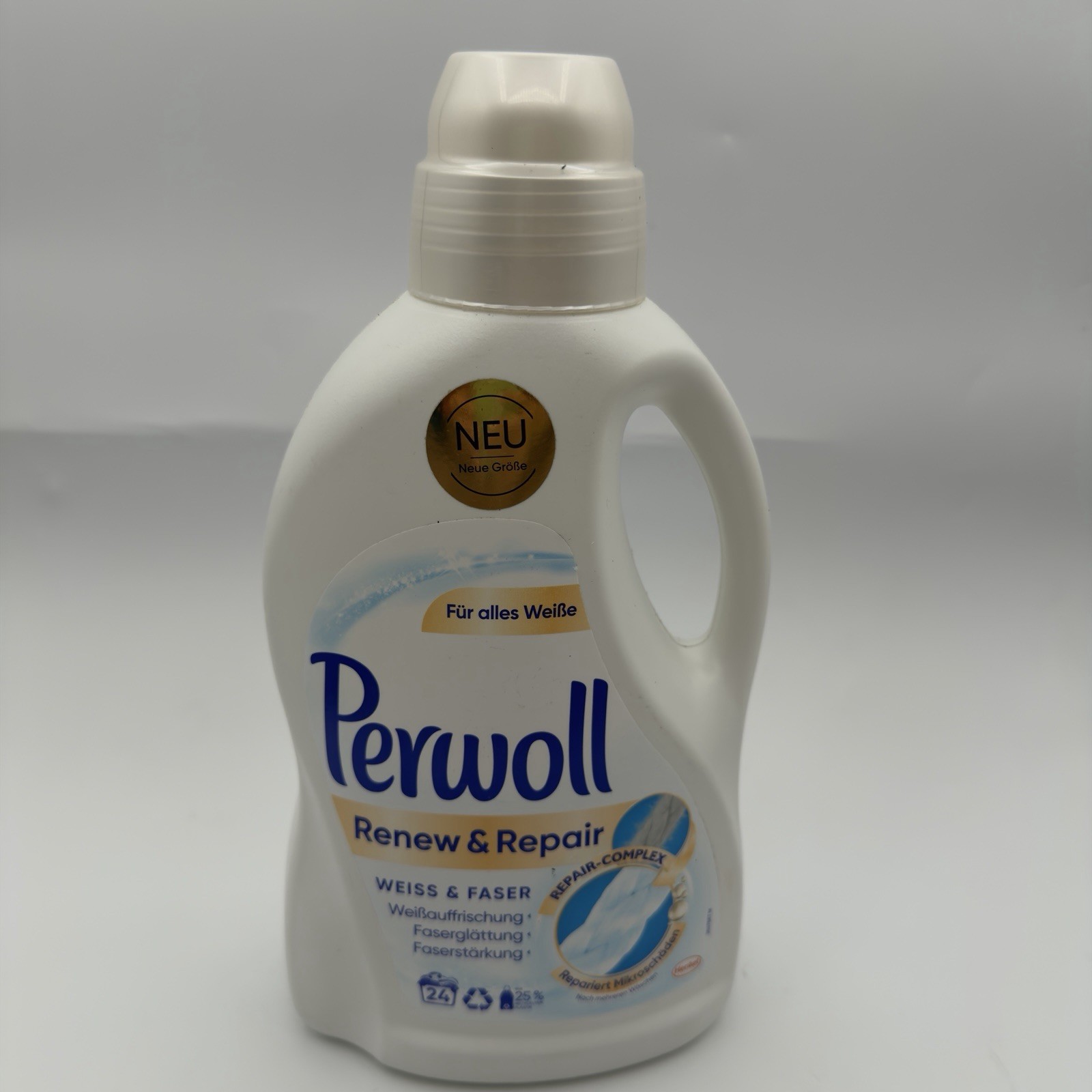 Perwoll White & Fiber Laundry Detergent 27 Wash Loads Renew & Repair German