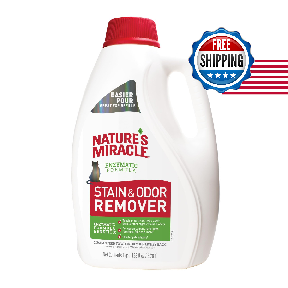 Nature’S Miracle Natures Miracle Stain And Odor Remover Cat Odor Control