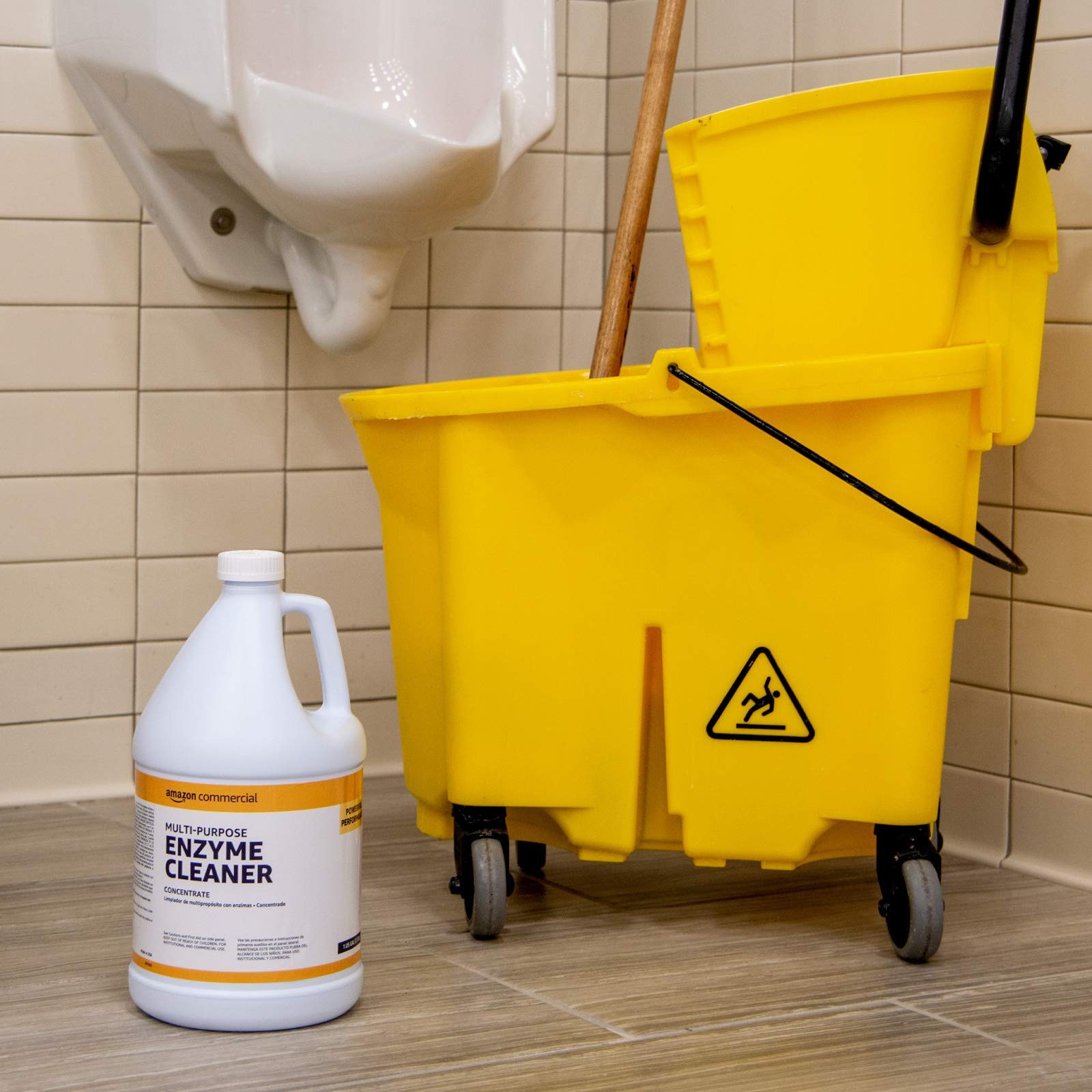 AmazonCommercial Multi-Purpose Enzyme Cleaner, Stain & 128 Fl Oz (Pack of 1)