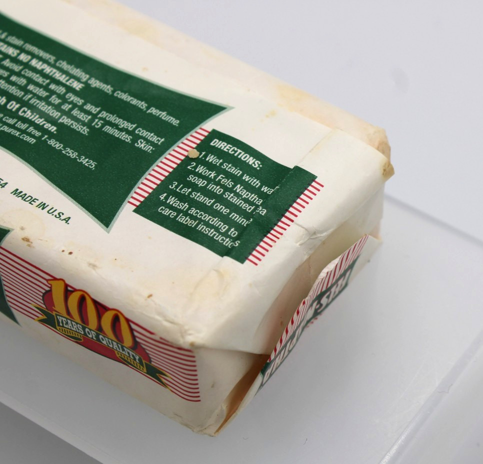 Fels-Naptha 2005 Heavy Duty Laundry Bar Soap READ