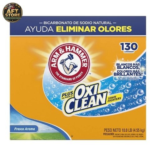 Arm & Hammer Fresh Scent Plus OxiClean Laundry Detergent Powder 160oz
