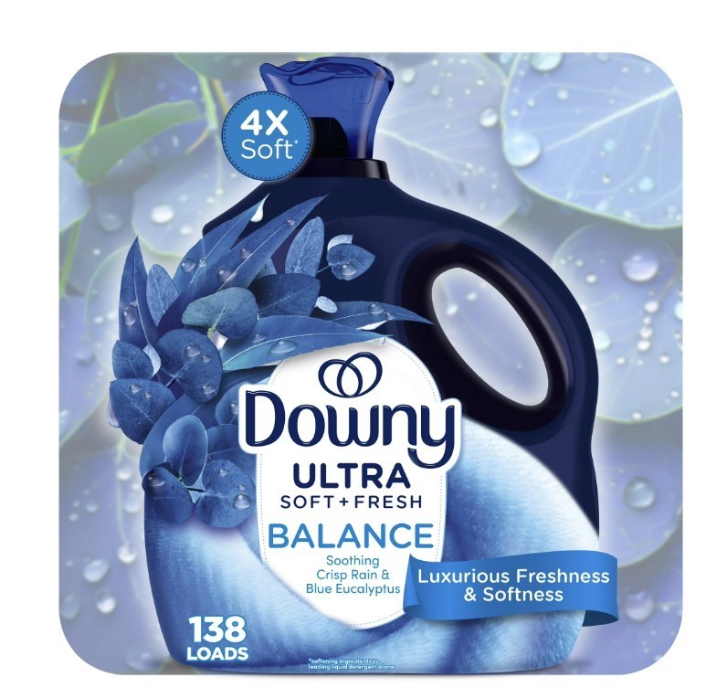 [SALE] Downy Ultra Soft Liquid Fabric Softener Balance 93 fl oz 138 Loads 3 Pack