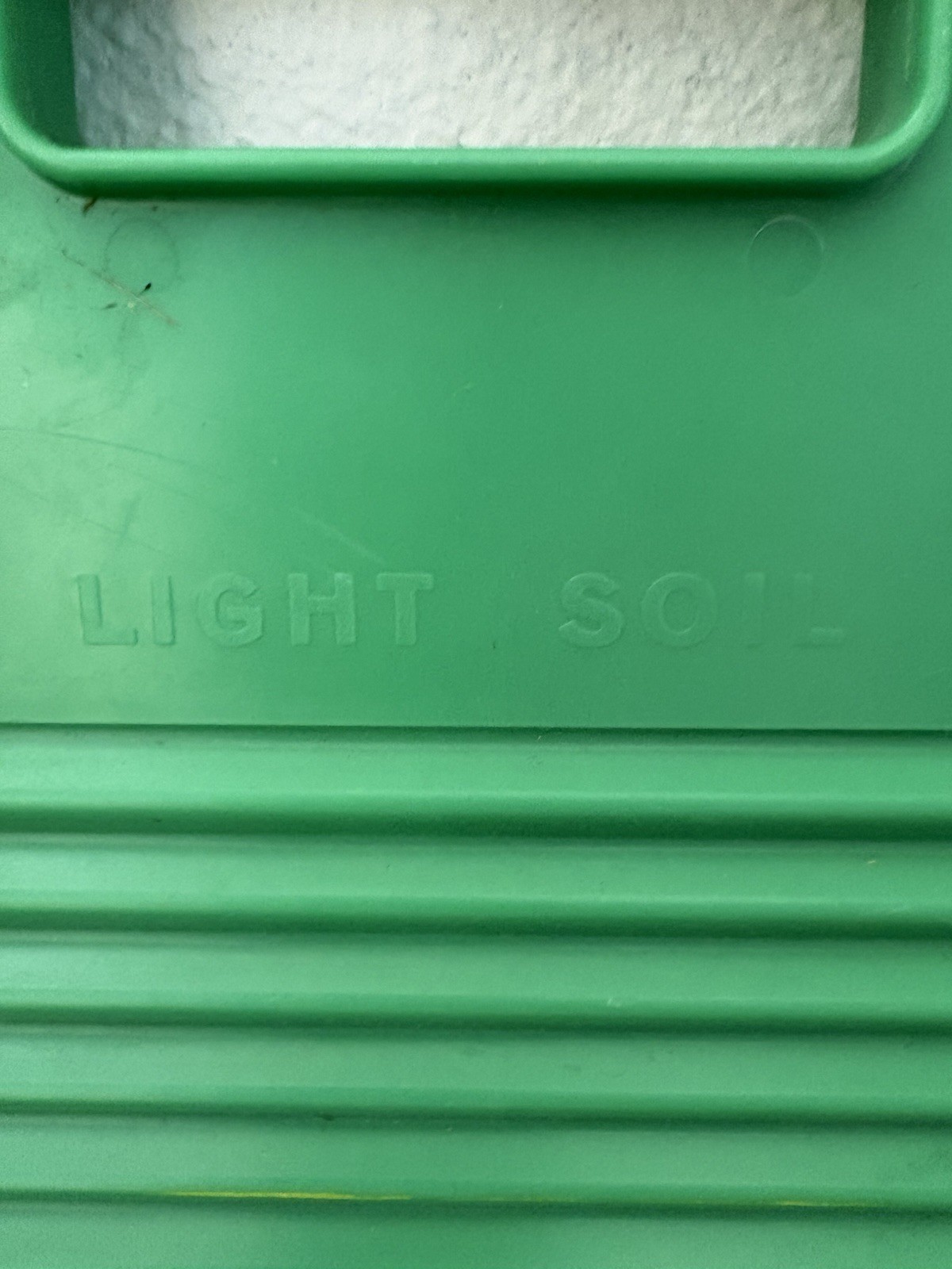 VINTAGE Fesco 4544 Made In USA Green Plastic Washing Board 18”x8.5” Movie Prop