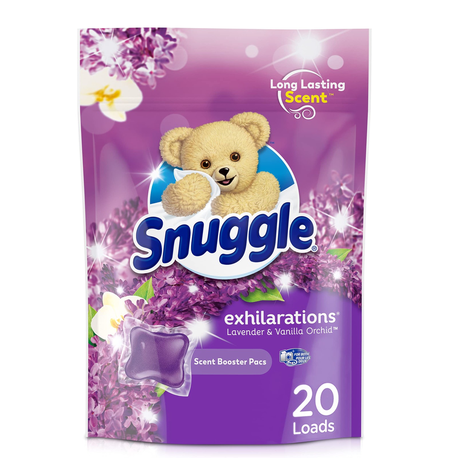 Snuggle Exhilarations in Wash Laundry Scent Booster 20 Count (Pack of 1)