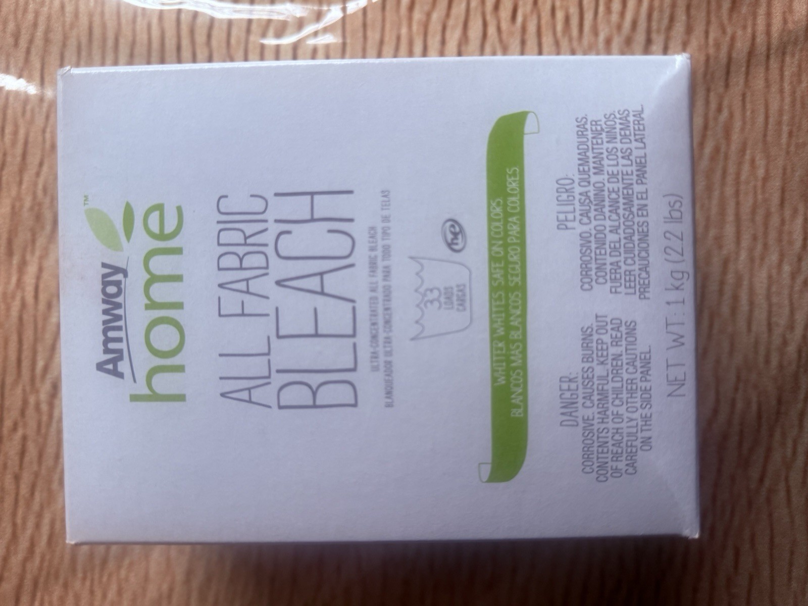 Amway Home All Fabric Bleach Powder 1 kg (2.2 lb) EPA Safer Choice