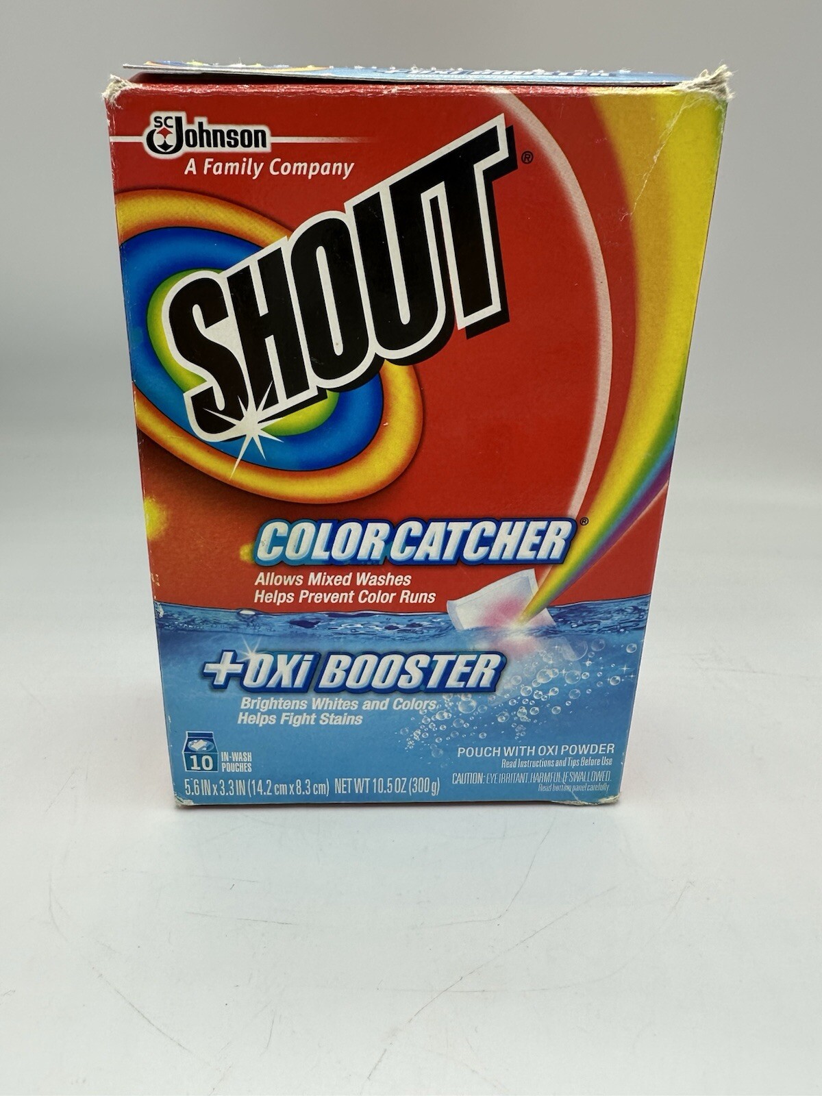 Shout Color Catcher Sheets with Oxi Booster 6 Count – Discontinued Rare