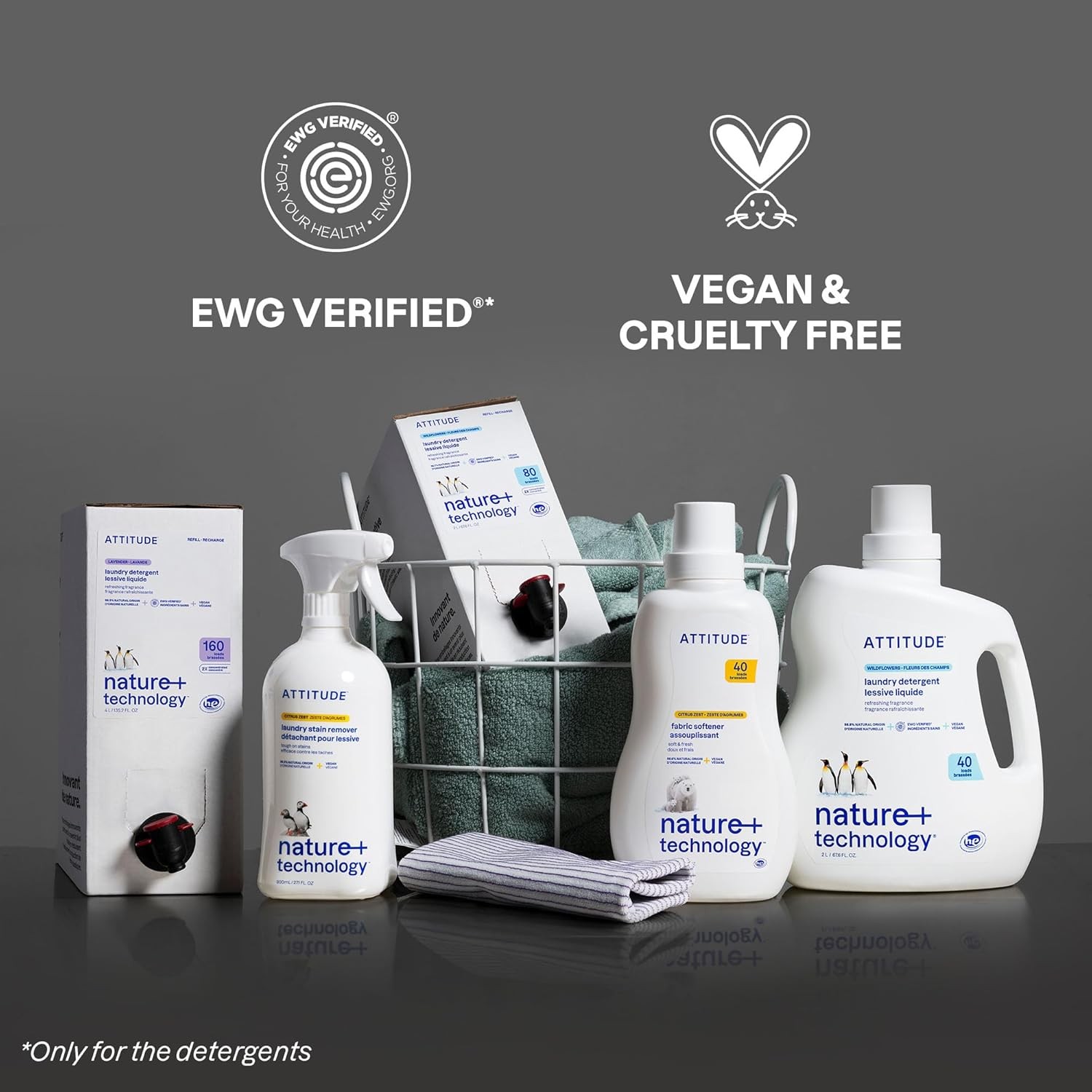 EWG Verified, HE Compatible, Plant-Based & Vegan, Natural Laundry Soap, Mountain