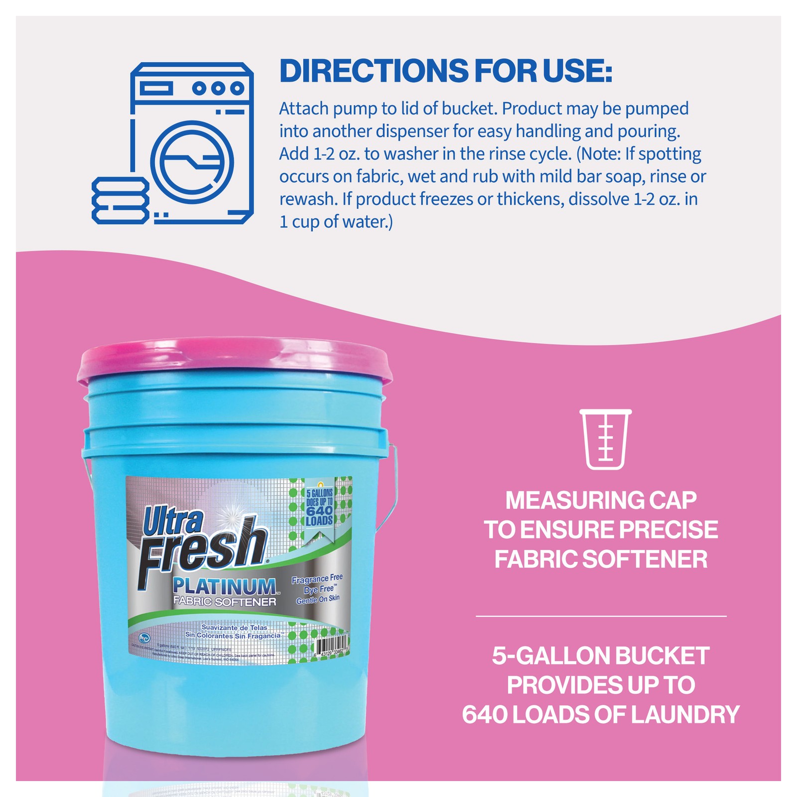 Ultra Fresh Platinum Fabric Softener & Platinum 6X Laundry Detergent Sheets