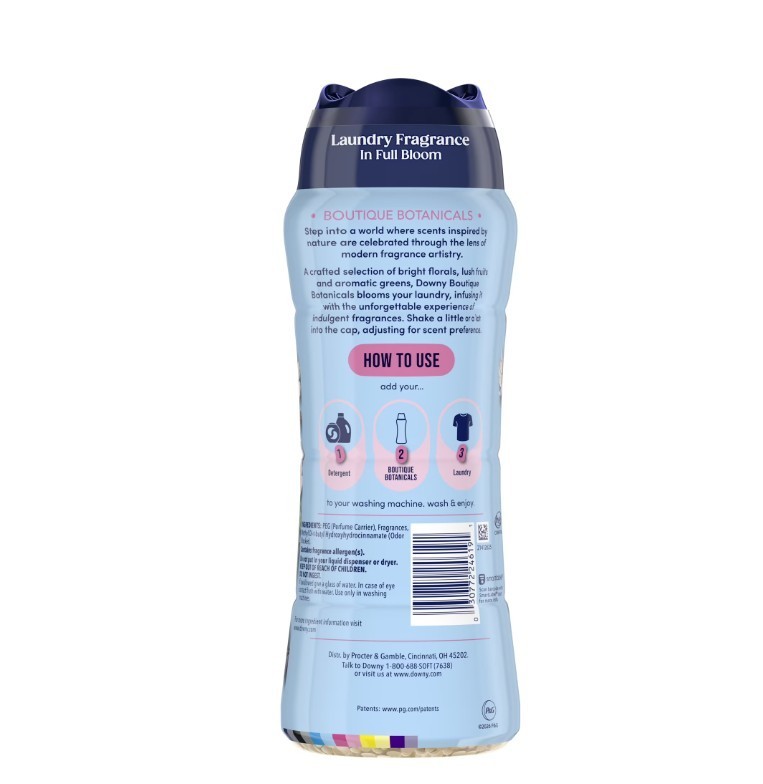 SALE-Downy Boutique Botanicals In-Wash Scent Booster Beads Peonia 21.1 oz 2 Pack