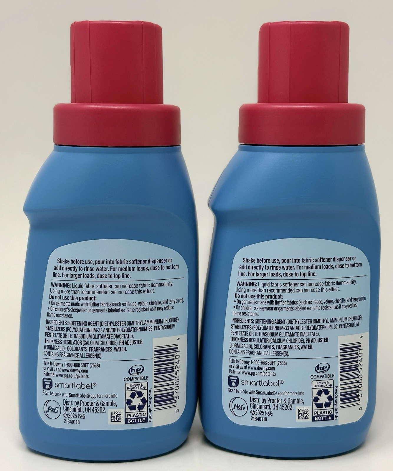 2 NEW Downy Soft April Fresh Flowers 24 Loads Fabric Softener 10 fl oz