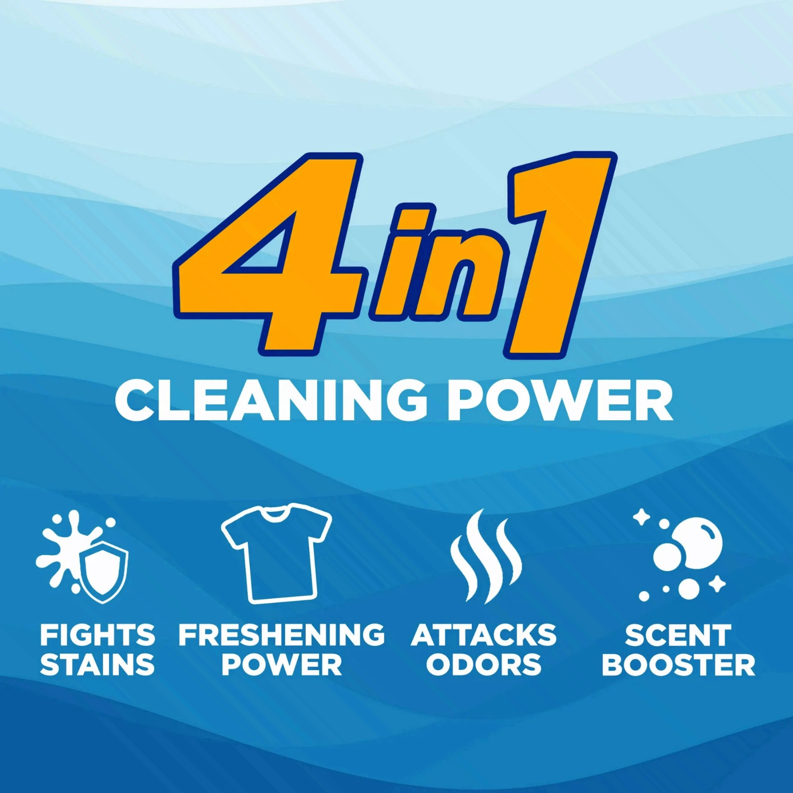 3 Pack ARM & HAMMER Laundry Detergent Liquid, Clean Burst, 5 Extra Loads, 205 oz