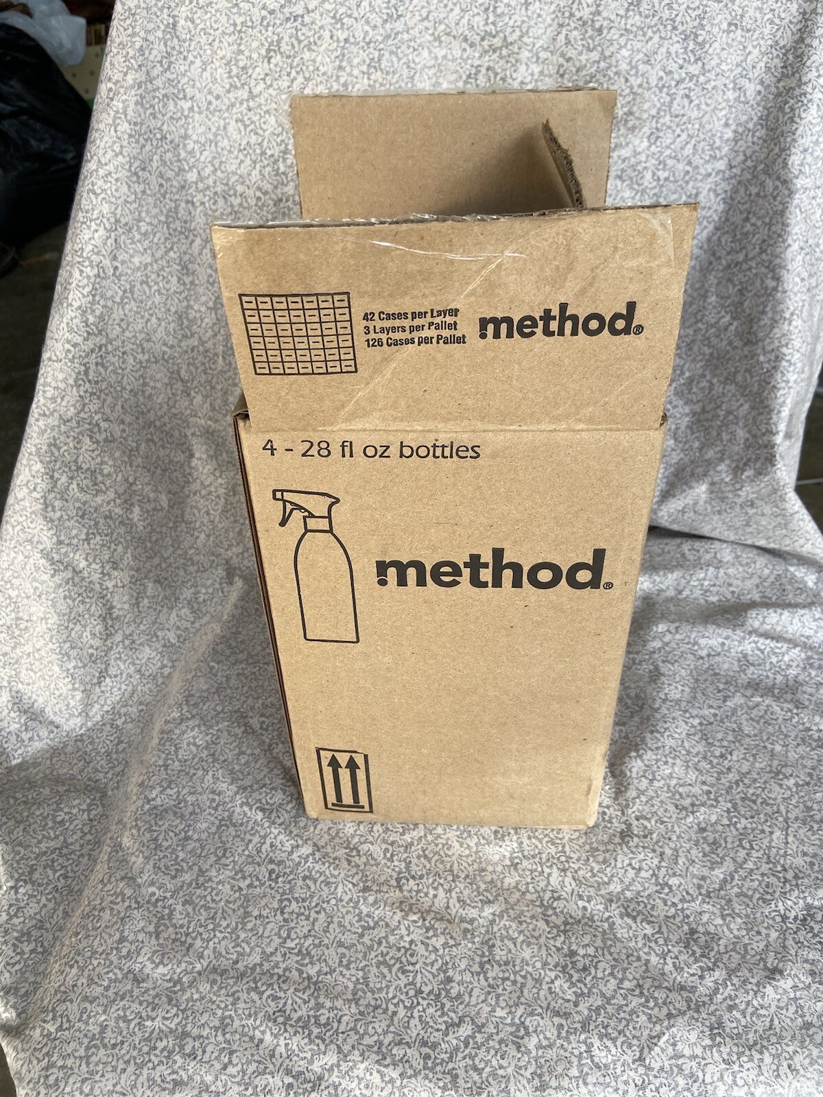 Method Bathroom Tub & Tile Cleaner, Eucalyptus Mint, 28 oz (Pack of 4) New