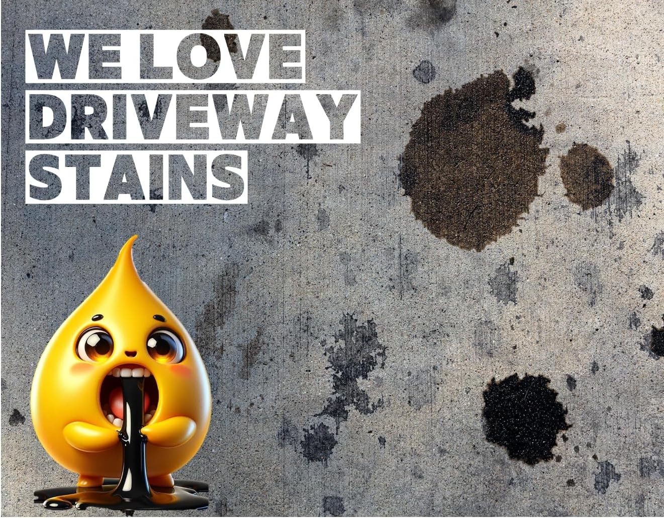 Overnight Stain Remover for Cleaning Oil Stains on Concrete, Driveway,…