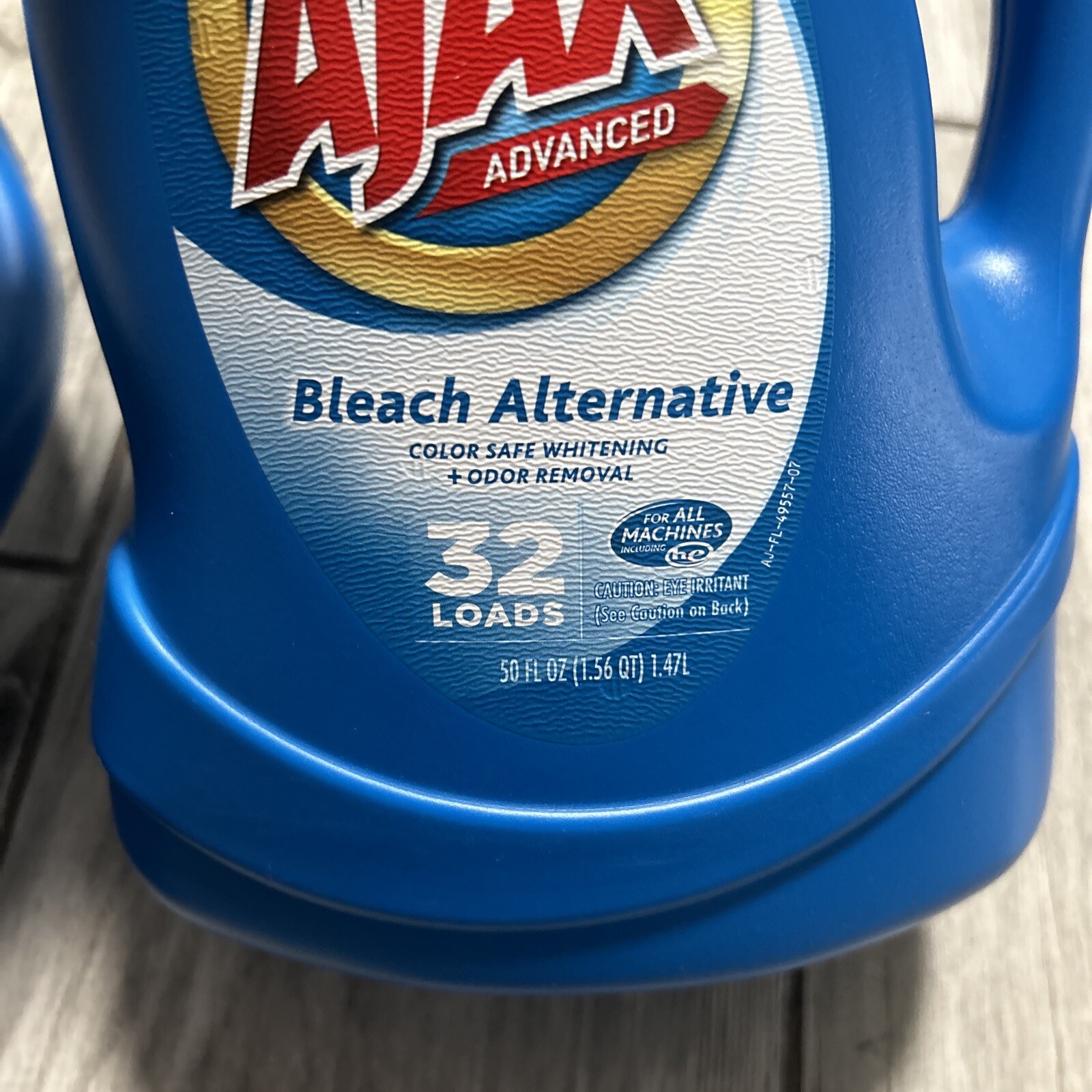 2-Ajax Original Scent Laundry Detergent Liquid Soap 50 oz. Bleach Alternative HE