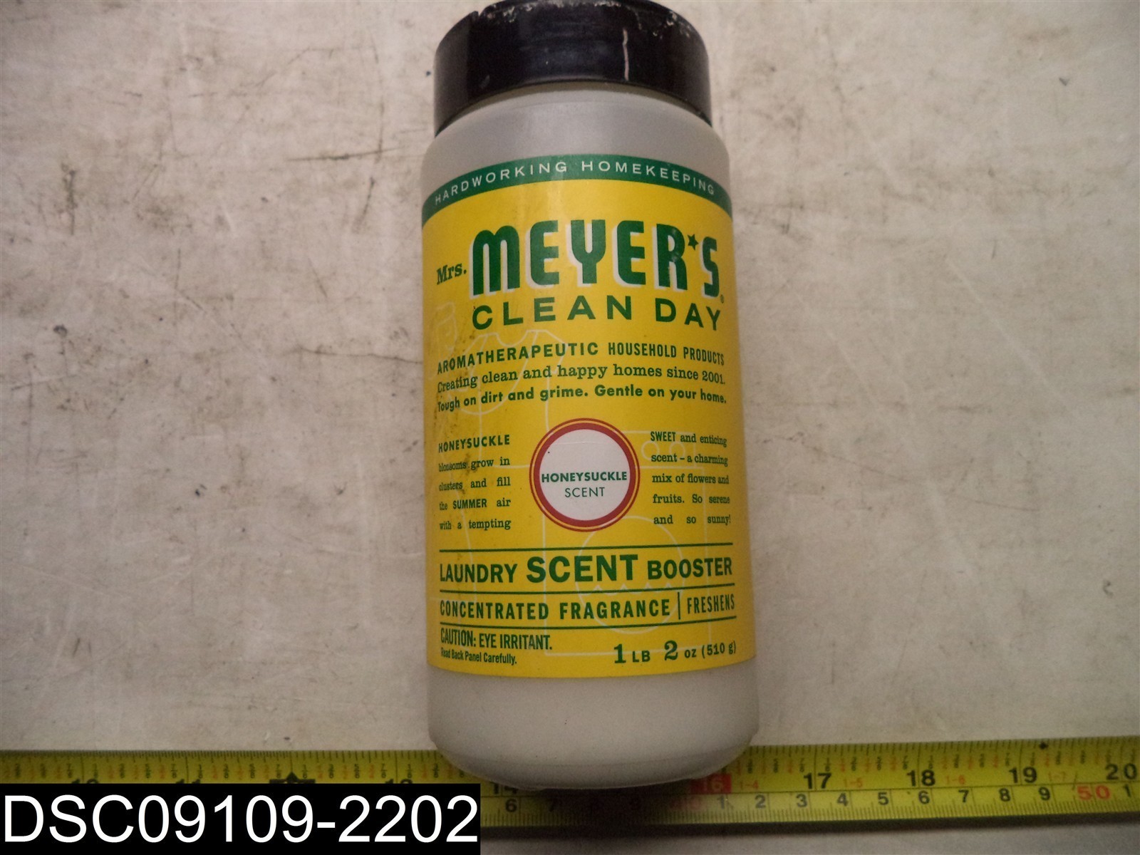 QTY=18oz Mrs. Meyer’s Clean Day Honeysuckle Scent Laundry Scent Booster
